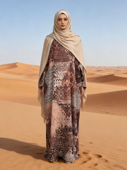 Newly Launched Summer Fashionable Lightweight Islamic Clothing for Women Traditional Style Modest Muslim Linen Floor Length