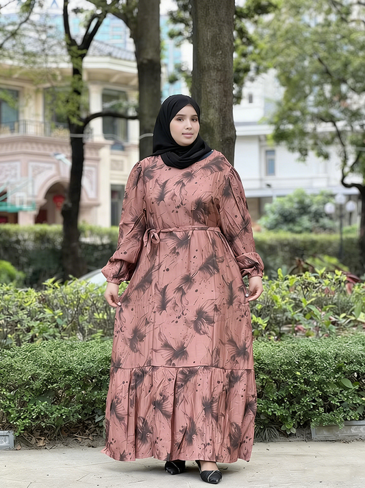 Direct Sale From the Factory Muslim Abaya Dress Women's Clothing Comfortable Lightweight Fabric for Daily