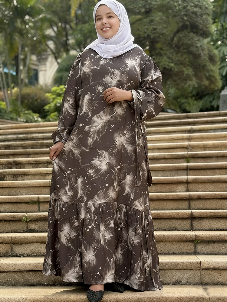 Direct Sale From the Factory Muslim Abaya Dress Women's Clothing Comfortable Lightweight Fabric for Daily