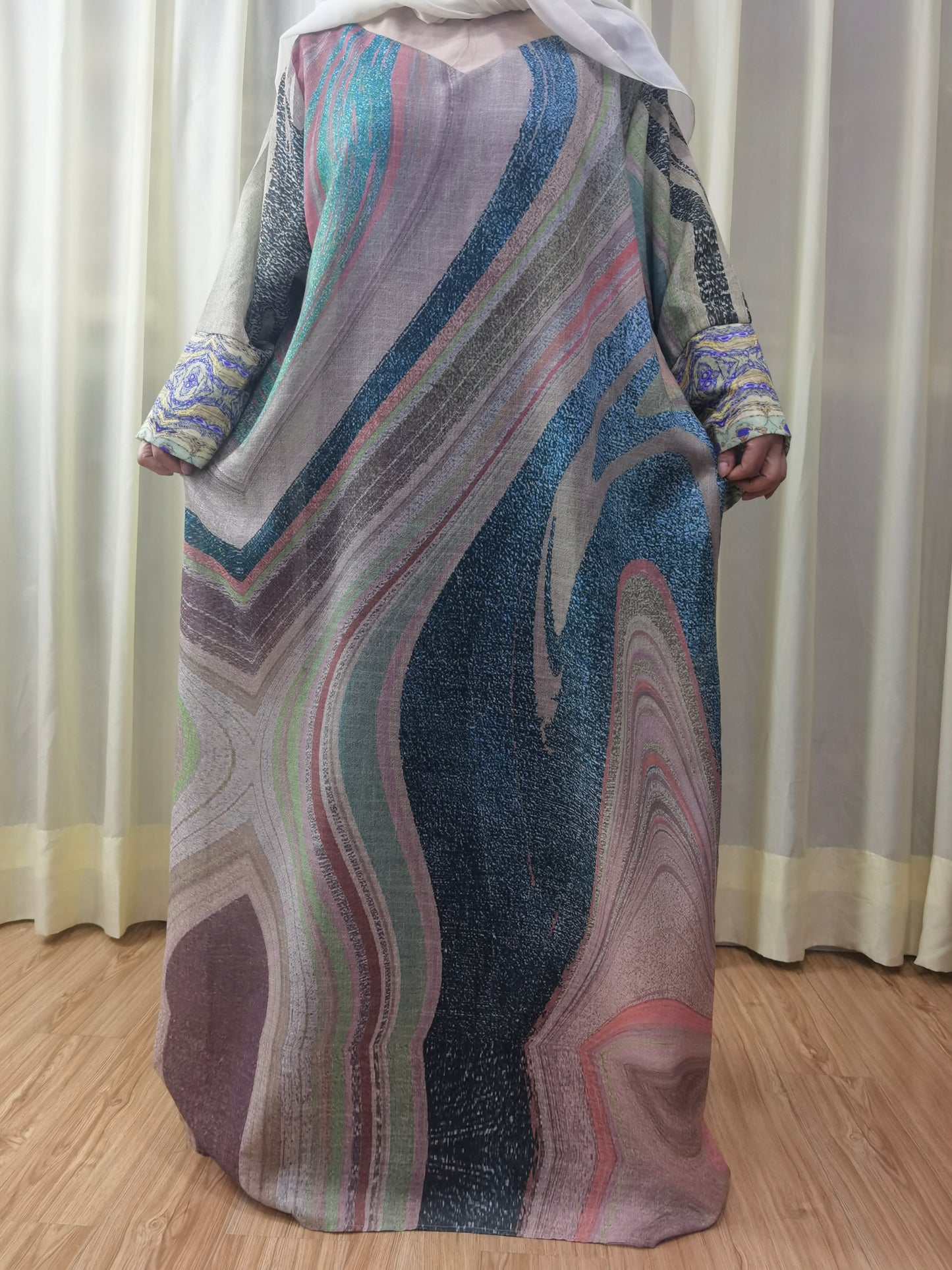 A2【H177】Pure high quality light Linen for 2024 eid new fabeic new style