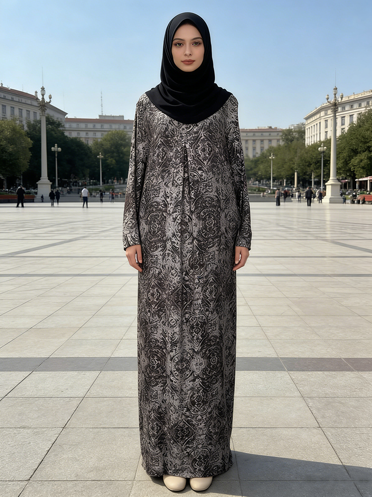 2026 New Style Exquisite Quality Stitched Abaya Dress for Muslim Women Designers Beautiful Ethnic Specialty Factory