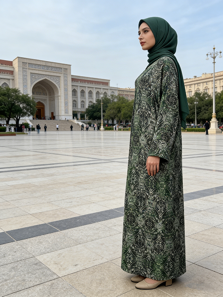 2026 New Style Exquisite Quality Stitched Abaya Dress for Muslim Women Designers Beautiful Ethnic Specialty Factory