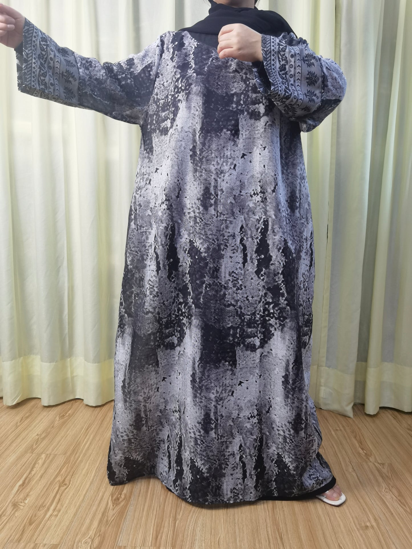 A7【H177】Pure high quality light Linen for 2024 eid new fabeic new style