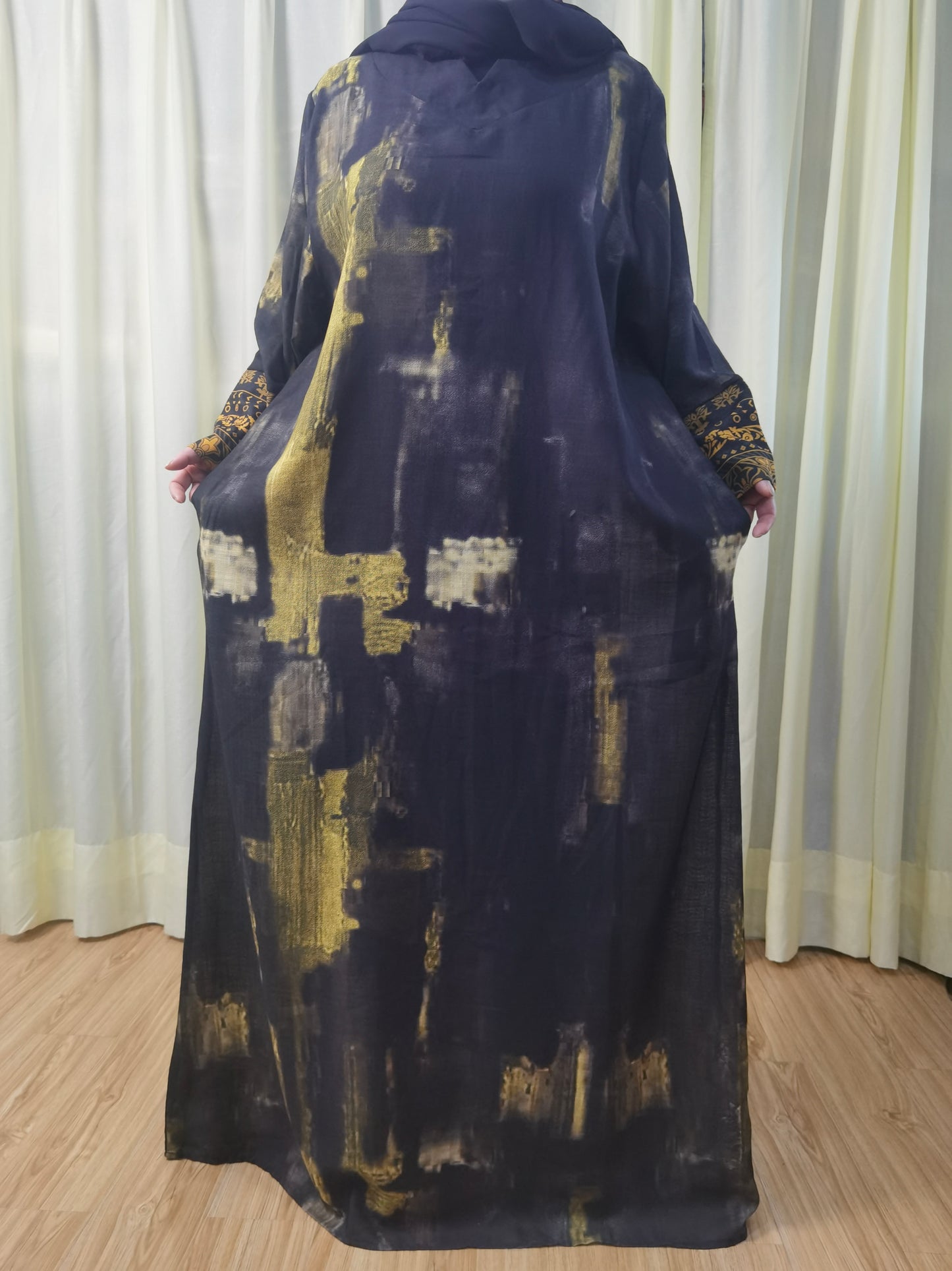 A6【H177】Pure high quality light Linen for 2024 eid new fabeic new style